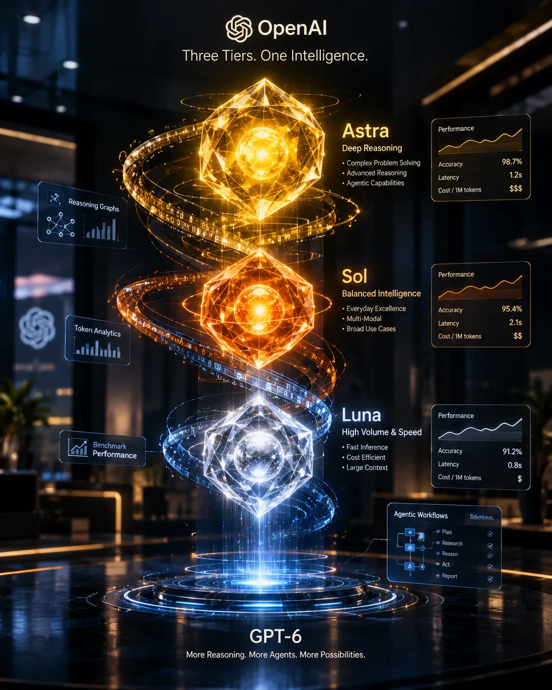 Decoding OpenAI's GPT-6 Family: Astra vs. Sol vs. Luna
